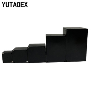 صندوق توصيل كهربائي خارجي مقاوم للماء من البلاستيك الأسود ABS للمشاريع الكهربائية - Product Image 2