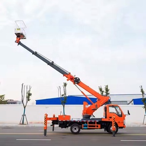 Camion diesel Isuzuu avec plateforme élévatrice hydraulique de 23 à 45 m, transmission manuelle, pour opérations de plateformes de travail en hauteur - Product Image 6