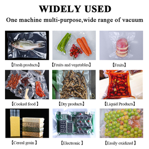 Huapai tự động chân không đóng gói Xúc Xích Thịt thương mại gạo chân không niêm phong máy nhà bao bì thực phẩm chân không Gói máy - Product Image 5