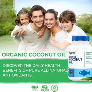 ซอฟต์เจลน้ำมันมะพร้าวออร์แกนิกคุณภาพสูงแบบฉลากส่วนตัว ช่วยเสริมสารต้านอนุมูลอิสระและปกป้องเซลล์จากความเสียหาย - Product Image 4