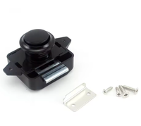 Verrou à bouton-poussoir sans clé pour chariot de camping, auvent de camping-car, tiroir d'armoire de camping-car - GUWEITE HARDWARE BL01, taille du trou 26 mm