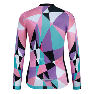 Femmes à manches longues respirant descente cyclisme maillot vtt tout-terrain <span class=keywords><strong>moto</strong></span> vêtements de sport VTT vélo vêtements - Product Image 3