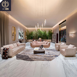 Modernes Italienisches Design Visionnaire <span class=keywords><strong>Foster</strong></span> Möbel Weiches Flanell Modulares Luxus-Sofa-Set für Villen Neuer Stil - Product Image 1