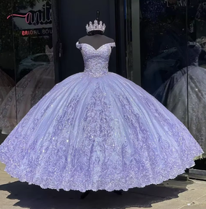 Purple Sweet 16 Dresses - Lilac Quinceanera Gowns - New Design