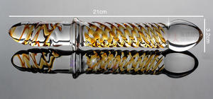 Dildo in Vetro Giocattolo Sessuale per Donne Masturbazione <span class=keywords><strong>Gioco</strong></span> <span class=keywords><strong>di</strong></span> Coppia Prodotto Erotico - Product Image 5