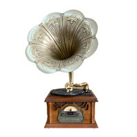 Platine phonographe lecteur de Gramophone luxueux avec aux in
