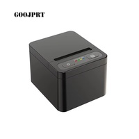 Thermodrucker 80mm Direktthermisch mit USB-LAN-Anschluss - Küchen-POS-Drucker für Windows/Mac/Linux Vorrätig 203dpi
