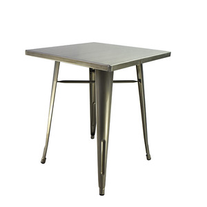 <span class=keywords><strong>Tolix</strong></span>-mesa de Metal para comedor, SM-T1101, mesa de comedor para restaurante - Product Image 3