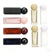 Vente en gros de flacons de parfum portables de luxe personnalisés et rechargeables en verre de 30 ml pour les soins de la peau