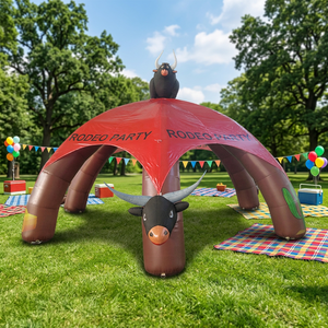 Winsun Custom Logo PVC Waterproof <b>Portable</b> Outdoor Spider Advertising Inflatable Tent for Promotional Events with Easy Setup - Product Image 1