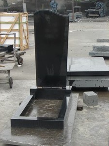 Diseño Personalizado de <span class=keywords><strong>Monumentos</strong></span> Funerarios de Granito Negro Absoluto Estilo Ruso Ucraniano - Product Image 2