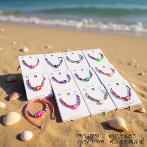 Cavigliere Morbide con Fiori in Ceramica, 600 Pezzi per Colore, Gioielli alla Moda per Donne e Ragazze - Product Image 3