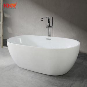<span class=keywords><strong>Vasca</strong></span> da Bagno Freestanding Moderna in Solid Surface di Alta Gamma, <span class=keywords><strong>Dimensioni</strong></span> e Colore Personalizzabili, Lavabo da Bagno - Product Image 3