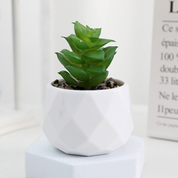 Plantes artificielles Duofu, plantes succulentes artificielles, plantes vertes, bonsaï, décoration intérieure, mini pot de bureau, petit pot