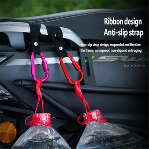 Correa de Gancho para Mosquetón - Llavero de Nailon Resistente para Senderismo, Camping, Equipaje, Mochila, Botella de Agua, <span class=keywords><strong>Paraguas</strong></span> - Product Image 4