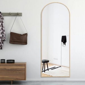 Custom Luxury Decor Large Arched Gold Dressing Wall Leaning Full-length Long Body <b>Standing</b> <b>Floor</b> <b>Mirror</b> Espejo Miroir Spiegel - Product Image 3