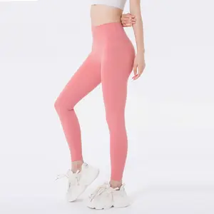 75% Nylon 25% Spandex Korea Tummy Control Yoga Scrunch Leggings