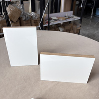 MDFSUB Usine de Chine Vente en gros Cadre photo en MDF vierge de sublimation 15mm 4x6 ''Revêtement brillant Pliable DIY Personnalisable