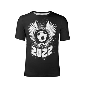 Zomer Mens T Shirts Oversized Losse Kleding Custom 2022 Voetbal Wedstrijd Print Korte Mouw Fashion Casual O Turkse T-shirt - Product Image 5