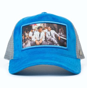 Casquette de camionneur en velours et maille avec impression numérique personnalisé<span class=keywords><strong>e</strong></span> et broderie 3D <span class=keywords><strong>photo</strong></span>, style suédois - Product Image 5