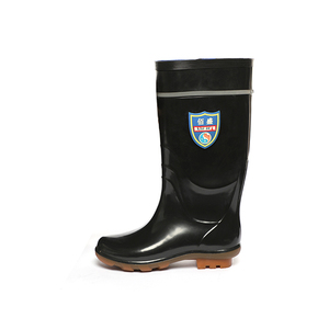 Baisheng proporciona muestras <span class=keywords><strong>2025</strong></span> rodilla de seguridad PVC impermeable antiestático todas las estaciones Botas de lluvia de trabajo Industrial Unisex - Product Image 2