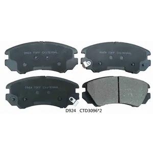 SDCX 58101-2EA11 D924 Brake Systems Manufacturer Auto Car Parts Spare Ceramic Disc Front Brake Pads For Hyundai KIA