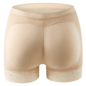 Moldeador Invisible para mujer, ropa moldeadora, pantalones bóxer para levantar glúteos con decoración de encaje, almohadillas de esponja para moldear el trasero y la cadera - Product Image 2
