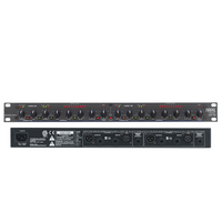 Limiteur de compresseur professionnel 166xl, processeur audio numérique double canal haute précision anti-sifflement pour système de sonorisation de scène