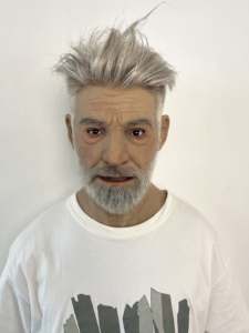 Маска Томаса Маске для Хэллоуина, полноразмерная маска старика, имитация человеческой кожи, силиконовая маска для косплея и кроссдрессинга - Product Image 6