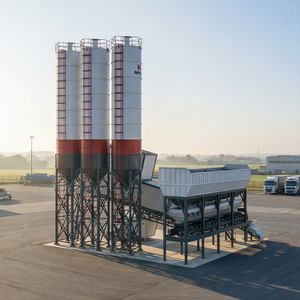 NFLG Marca CE ISO <span class=keywords><strong>Comprar</strong></span> Planta de hormigón usada Venta Móvil Pequeña Planta dosificadora de hormigón de mezcla seca 50m3h - Product Image 3