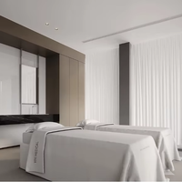 Conception d'intérieur sur mesure, spas médicaux de luxe, cliniques, appartements, identité de marque, rendu 3D, isolation thermique, porte en verre extérieure