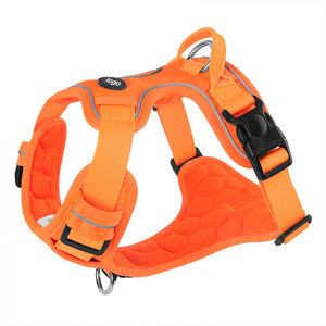 Arnés de pecho transpirable reflectante para mascotas Estilo Chaleco con correa para perro para evitar el escape - Product Image 4