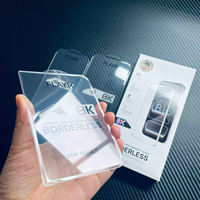 Film de protection d'écran Flayr en verre trempé 8K sans bordure HD AF ESD Super Courbe pour iPhone 18 Duo 18 Pro Max 17 16 15 14 13