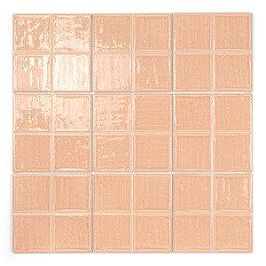 Piastrelle Pre-Tagliate Boston Coral 20x20 Formato 10x10 per Uso su Pareti e Pavimenti - Product Image 2