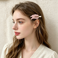 Pince à cheveux Kawaii en forme d'aile d'ange avec strass, style mignon, barrettes latérales pour frange, accessoires décoratifs quotidiens pour filles