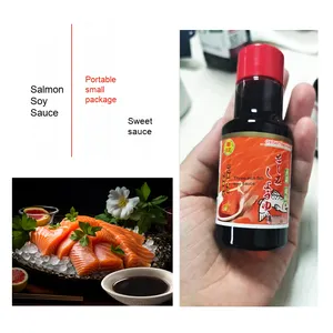 Juyin commerciale 80ml <span class=keywords><strong>salmone</strong></span> salsa di soia scura 98 bottiglie di <span class=keywords><strong>senape</strong></span> per Sushi da asporto salsa di soia dolce giapponese - Product Image 5