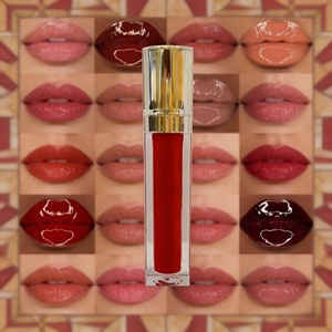 Gloss à lèvres liquide scintillant 30 couleurs, vente chaude, étiquette privée, logo personnalisé, brillant et transparent - Product Image 2