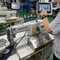 Máquina de Coser Industrial TOPSEW TS-0318-HV Especial para Coser la Borde de Sombreros de Pesca de Ala Ancha