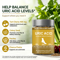 Complément alimentaire personnalisable en gros pour l'équilibre immunitaire et la régulation des niveaux d'acide urique – Capsules d'acide urique pour adultes