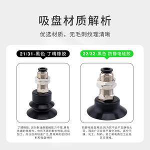 Ventosa Robótica Yiheda, Herraje J-WES21-D10 J-WET31-D20 WES22-D40 de Acero para Construcción Agrícola, Nuevo Motor de Bomba con Engranaje - Product Image 5