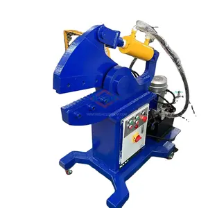 Leading Quality Small Hydraulic Wire Steel Aluminium Bar Automatic Alligator Shear Cutting Clip Machine For Sale