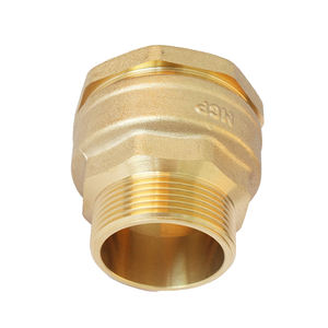 Composants personnalisés YOD, service d'usinage CNC de précision, réducteur de filetage mâle-femelle en laiton 3/4 x 1/2 pouce, haute pression, poli - Product Image 2