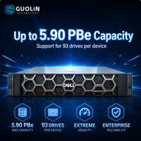 Dell EMC PowerStore 1200T, stockage unifié, 25 emplacements pour disques NVMe de 2,5 pouces, 384 Go de mémoire pour la virtualisation de centre de données, base de données
