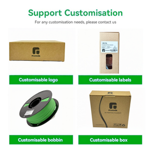 Filament d'imprimante 3D Prounik ABS, haute résistance, bonne adhérence des couches, nouveau FDM, diamètre 1,75 mm, 1 kg/rouleau, 0,02 mm, 220-230°C, plastique - Product Image 4