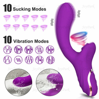JoyPark Erotischer G-Punkt Klitoris-Stimulator Rabbit Vibrator 10 Frequenzen USB Aufladbar IPX6 Wasserdicht Vibrationsmassage