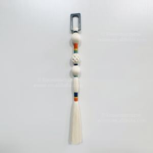 Fait à la main macramé <span class=keywords><strong>tapisserie</strong></span> tissé ornement cadeau cordon boule verticale tenture murale Art déco pour la décoration intérieure chambre <span class=keywords><strong>couloir</strong></span> - Product Image 1