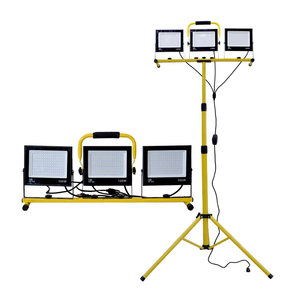 20000 Lumen Work <b>Lights</b> With Stand 200W Dual Head <b>LED</b> <b>Light</b> Waterproof Lamp Individual Switch Adjustable Tripod WD-660 Tripod Wo - Product Image 1