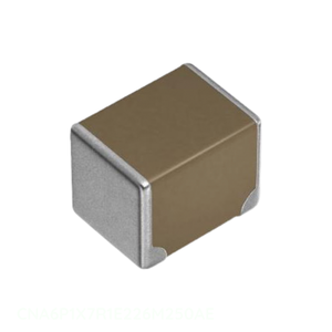 Condensateur céramique MLCC à montage en surface de qualité automobile à faible résistance 22 uF, original CNA6P1X7R1E226M250AE 1210 (3225 métrique) - Product Image 1