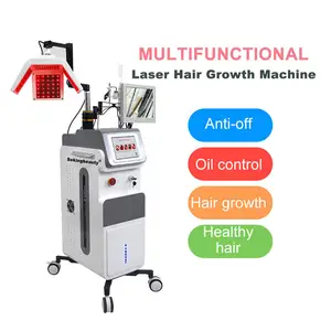 2024 Laser tăng trưởng tóc Máy điều trị rụng tóc 650nm dẫn laser Tăng trưởng kích thích tóc mọc lại máy