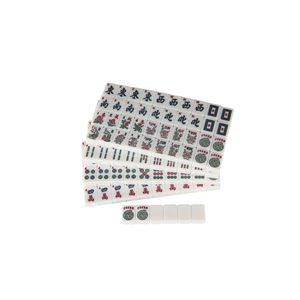 Jeu de Mahjong américain miniature de 26 mm, 166 pièces, jeu complet classique, jeu complet de tuiles pour table de jeu - Product Image 6